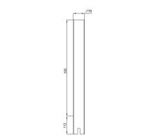 MultiStick, zásuvný sloupek pro příčník MultiFixx, 600 mm, o70x70 mm (2)