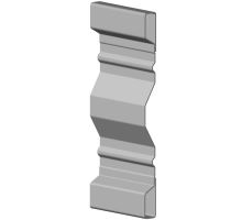 Steel side panel HV 500/2 mm