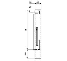 Front Right Tipper Column 400/60/36 mm, IAC