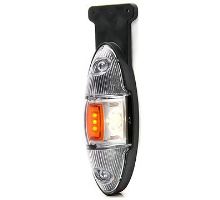 Rear antenna L/R, LED, vertical mounting, Red/White/Orange (5)