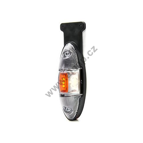 Rear antenna L/R, LED, vertical mounting, Red/White/Orange (5)