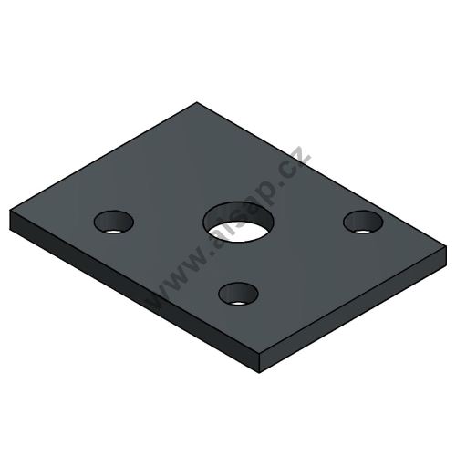 End stop plate for Hestal Variomaster telescope