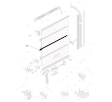 35 - Vnitřní panelové těsnění l=2440mm, FIT roleta