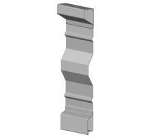 Steel side panel BN 600/2.5 mm (1)