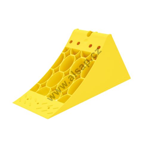 E36 Plastic Chocks R 355mm, 335x122x147mm, Yellow LOKHEN DIN 76051 - E36 (4)