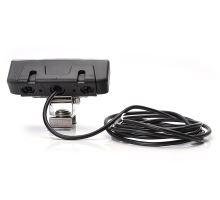 Work light 6 LED 1000 lm, Osram / 8W, W123 black with bracket (4)