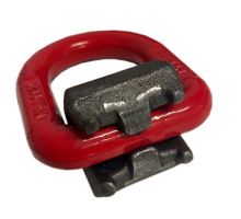Weld-on 15 t lashing eye, 97 × 77 × O34 mm, with spring (2)