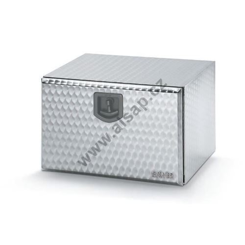 Stainless steel toolbox - flowered design, plastic lock, 500 - 1450 mm, 1.5 mm, BAWER