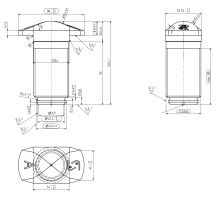 Lock bolt of the swap body beam 52 mm (1)