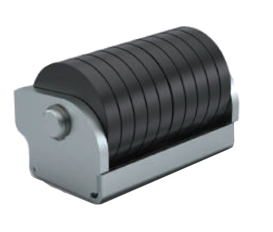 Odvalovací doraz 2 x o 100,185 x 118 x 111 mm, zn