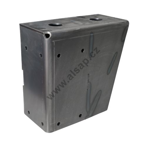 Right console for bumper, R58-03, type 564040 short 290 mm, raw