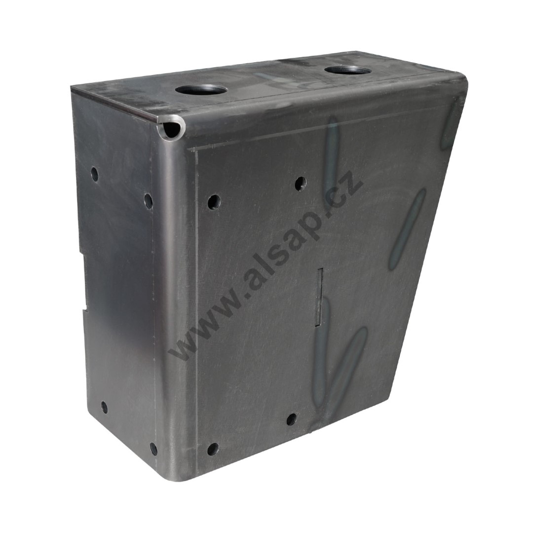 Right console for bumper, R58-03, type 564040 short 290 mm, raw