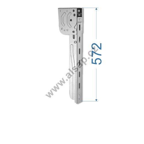 Držák boční zábrany, š= 55 mm, l= 430-790 mm, 2017 Magnelis®, s homologací E11, TAKLER