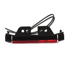 LED position light, W45 32 x 130 mm, bracket Z/ White, Amber, Red (2)