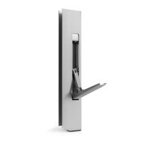 PLANAE dropside lock with steel handle, L/R side, 410-610 mm, without flange