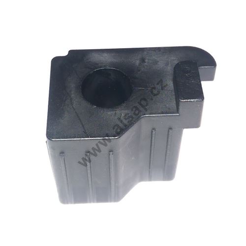 Perimeter plastic insert – left side for door hinge, thermoplastic spare part, black