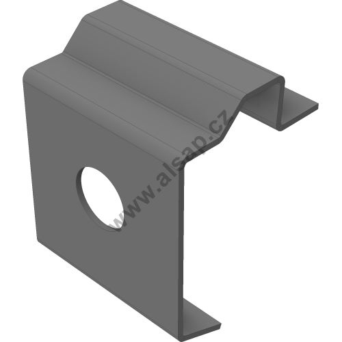 Frame floor profile ST 115 x 27 mm, with holes, steel 3 mm, 7 800 mm (1)