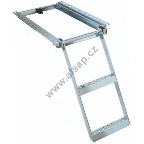 Retractable step 400-750 mm, 1-3 steps, HQ