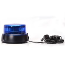 LED blue beacon, 8 modes, 12-24V, magnet, 3m coiled cable, car cigarette lighter plug (4)