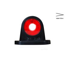Zadní tykadlo LED Červená/Bílá W21.4WW, kabel 0,32m