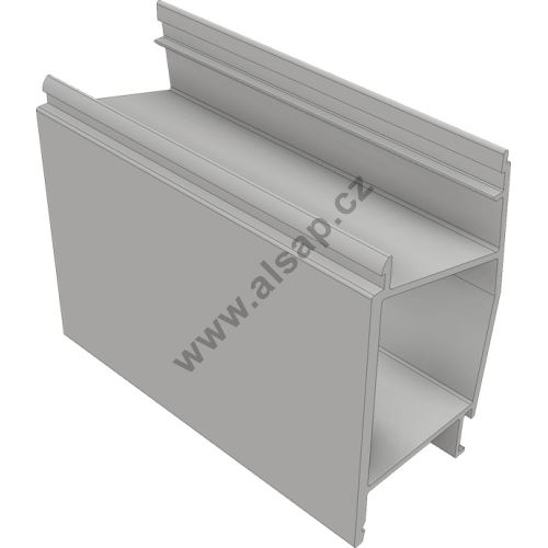 Middle profile for tipper dropside 100x60/65 mm