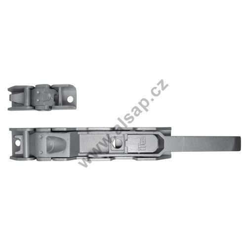 Rear doors lock for o18 mm, ITBC, Geomet coating