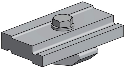 Svorka PALCOM al roštu s,20/100/M10,komplet