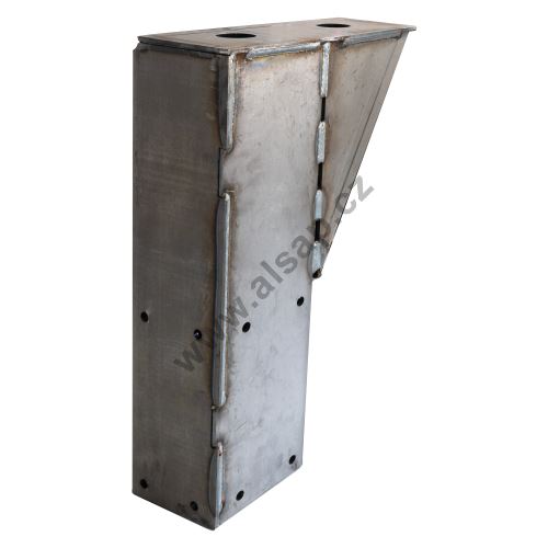 Console left for bumper, R58-03, type 564040, length 350-400 mm, raw