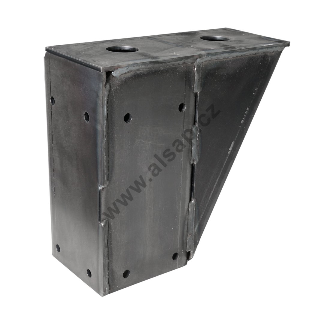 Console left for bumper, R58-03, type 564040 short 290 mm, raw