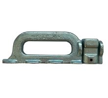 Oko pro AirLine lištu o 20mm, podlouhlé 110 mm, 2500 daN, varianta stříbrná (1)