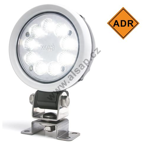 LED work light, 162 x 108 mm, cable, 5000lm, ADR