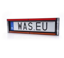 Rear combined LED license plate light, 584 x 163 x 31.5/58 mm, cable (2)