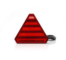 Rear combined LED tail light, 163 x 143 mm, cable, universal with reversing light (3)