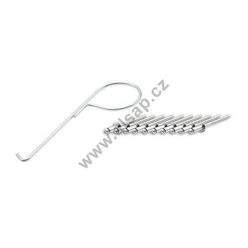Assembly kit for fixed trolley S-Strap Fix, mounting tool, 50x rivets F5 x 10