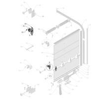 20, 21, 22 - Hinge + wheel holder FIT roller blind