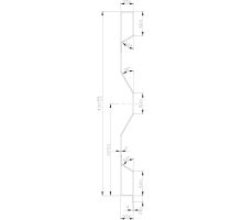 Steel side HVN 450/2 mm