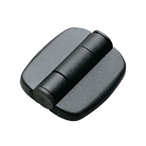 Locking hinge 49x44mm, plastic