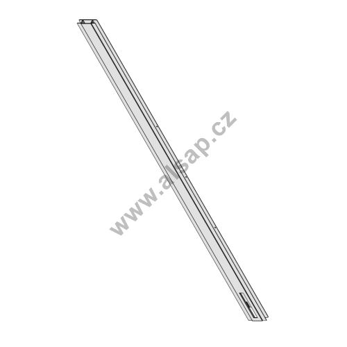Complete, sliding side column, CS5 l=2650, for arrow profiles, without side and milling, a