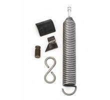 Spring for Fuhrmann tipper sidewalls, 8 mm diameter, spring diameter 60 mm, length 461 mm