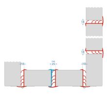 45mm Door Seal - Center (2)