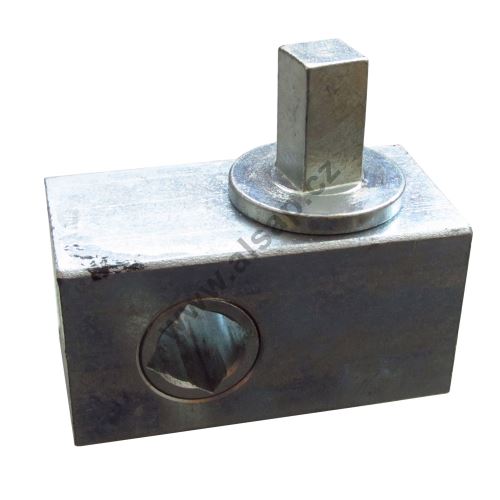 Tension mechanism - box 73x40mm - right, square 12x12mm