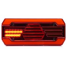 Rear combined LED tail light, 302 x 131 x 58.3 mm, with cable, for vehicles over 7.5t (2)