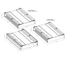 Paletový koš zn, 32 palet - 2475x3554x627mm (1)