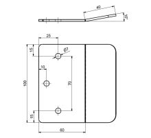 Hydraulic tail lift guide profile (1)