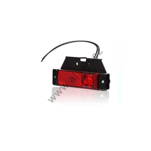 LED position light, W45 32 x 130 mm, bracket Z/ White, Amber, Red (4)