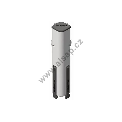 ARMATON dropside post 300/400/600mm, rear left/right, anodized