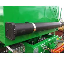 Lockable door for 1 tube, O200mm 230x232x69mm, HD-PE, LOKHEN (2)