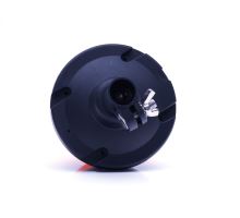 LED orange beacon, 1 mode, 12-24V, pipe mounting o24mm, with PLUG-IN connector (2)