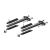 BAWER Stainless steel toolbox tubes, o30mm easy, METAL Y= 474-614mm
