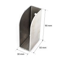 Pocket / sailboard holder for riveting - AL (2)